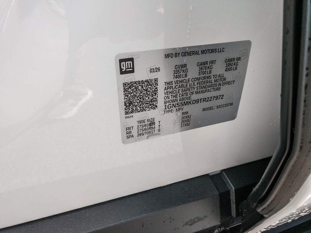 2026 Chevrolet Tahoe LS