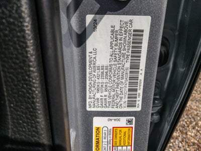 2025 Honda Accord SE
