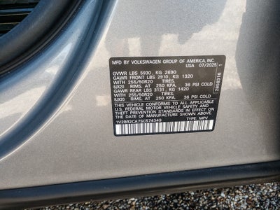 2025 Volkswagen Atlas 2.0T SEL