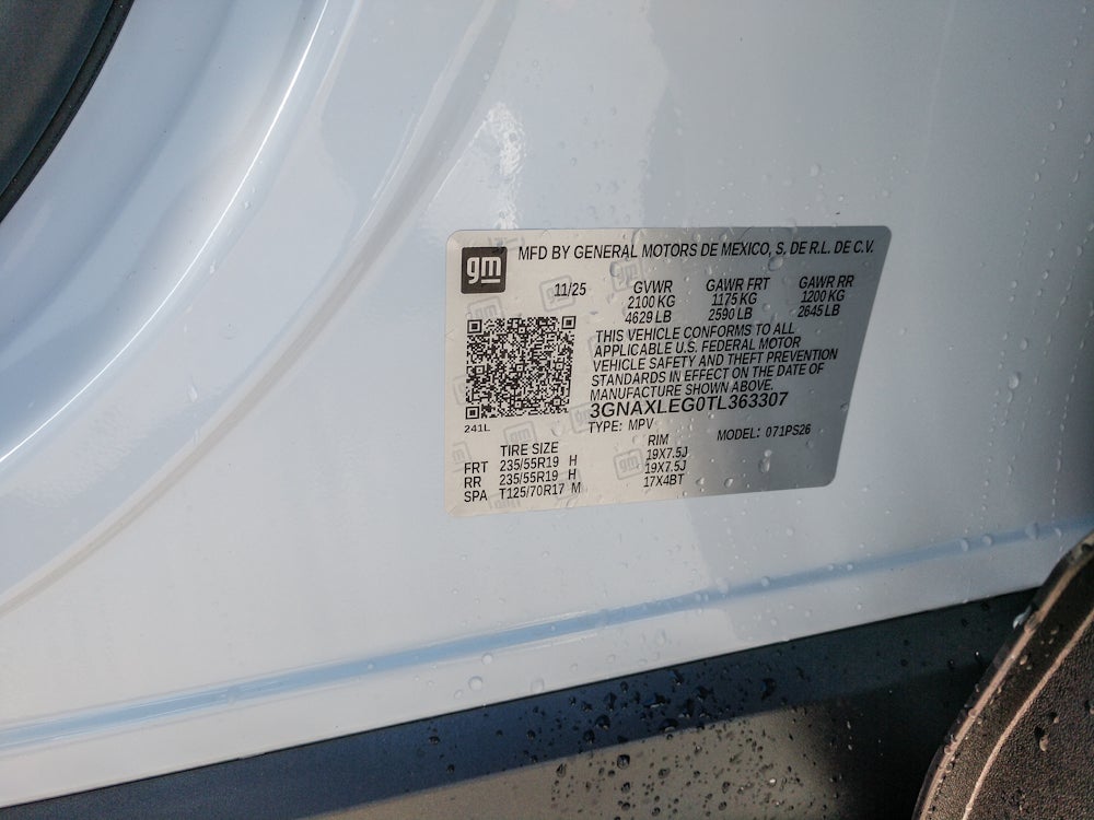 2026 Chevrolet Equinox FWD RS