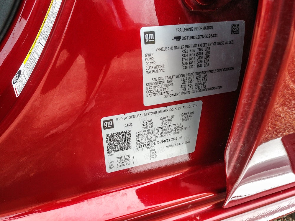 2022 GMC Sierra Limited 1500 SLT