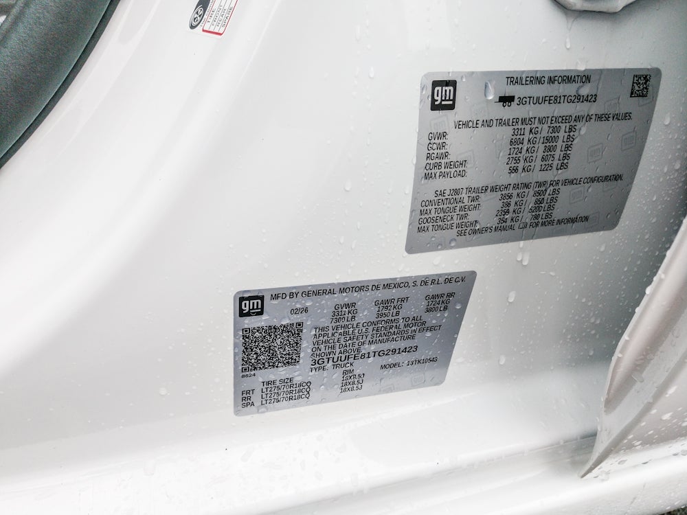 2026 GMC Sierra 1500 AT4X