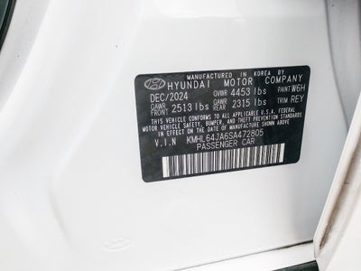 2025 Hyundai Sonata SEL